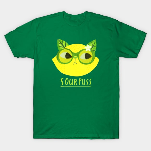 Sourpuss T-Shirt by Planet Cat Studio